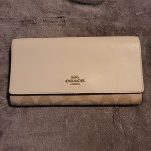Coach Slim Trifold Wallet